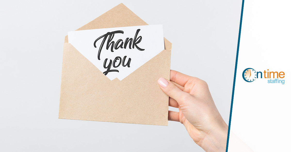 Today’s Thank-You Note Could Lead to Tomorrow’s Job Offer